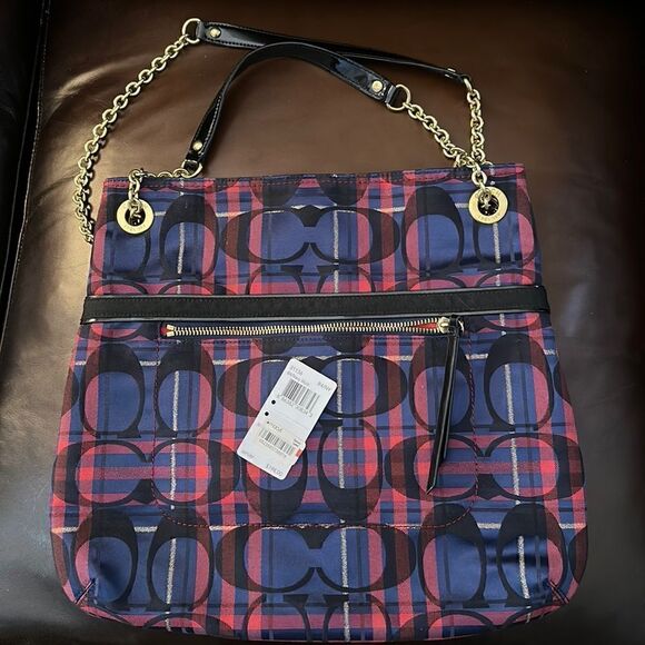 Womens Coach Purse Tote 14x13 NWT - Picture 1 of 3